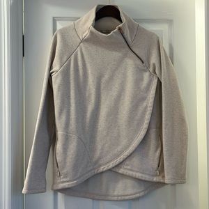 Athleta Asymmetrical-Zip Sweatshirt - size XS